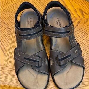 Docker solano dark brown Sandler size 13 M